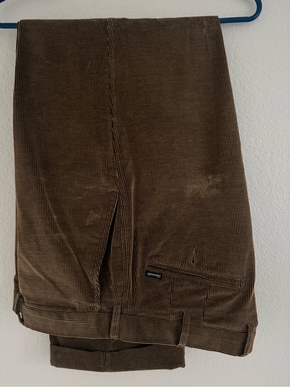 Faconnable Brown Corduroy men’s pants 36/30